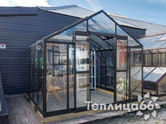 Теплица Гарденикс PRO (под стекло), ширина 3 м